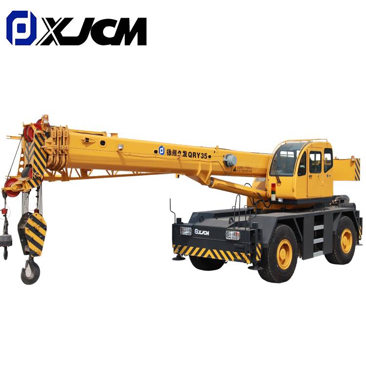 Low Cost Knuckle Boom 50 Ton Rough Terrain Mobile Crane